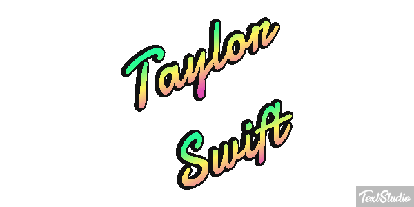 Taylor Swift Efeito do texto