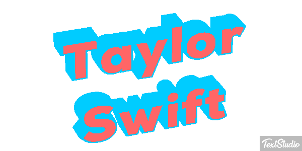 Taylor Swift Efeito do texto