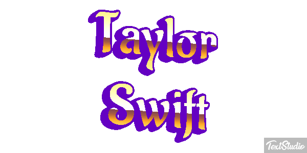 Taylor Swift Efeito do texto