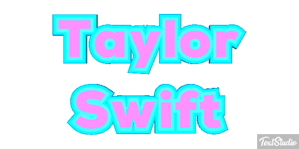 Taylor Swift Efeito do texto
