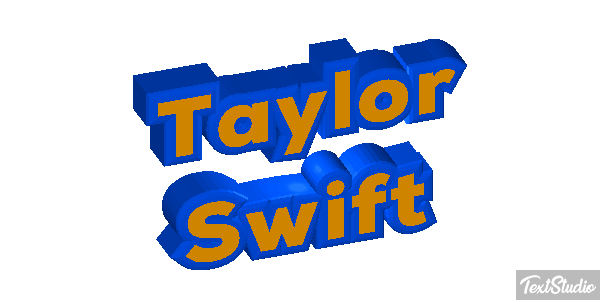 Taylor Swift Efeito do texto