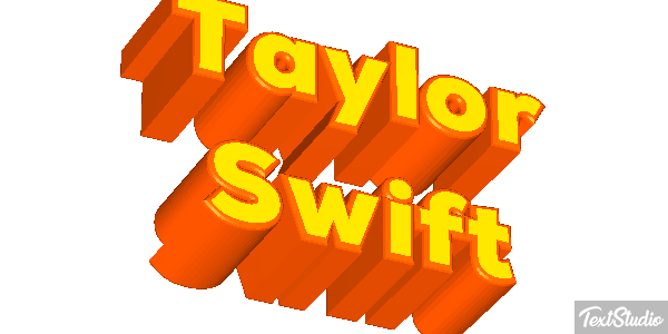 Taylor Swift Efeito do texto