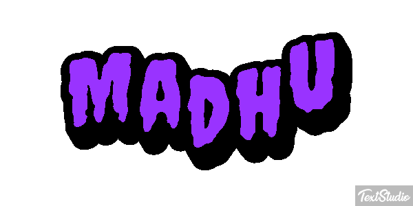 Madhu Text effect