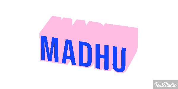 Madhu Text effect