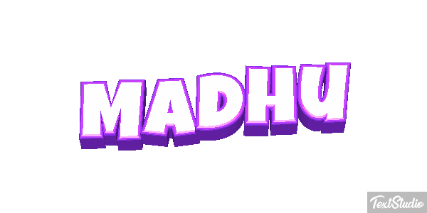 Madhu Text effect