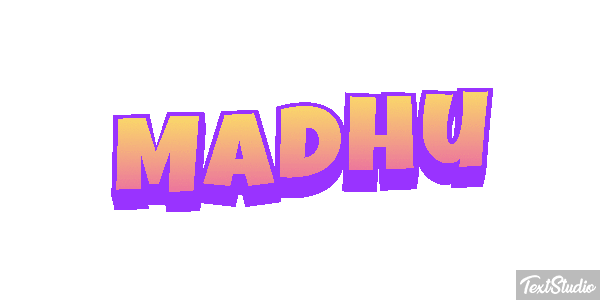 Madhu Text effect