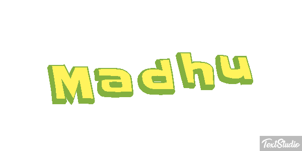 Madhu Text effect
