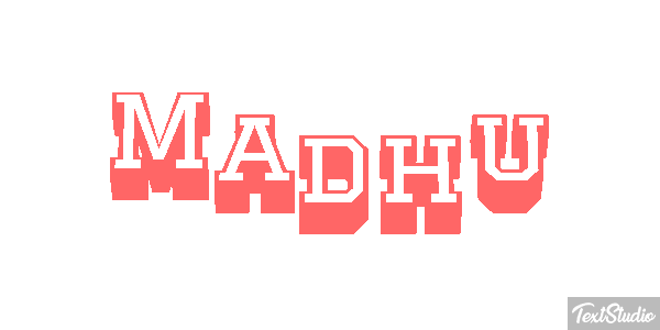Madhu Text effect