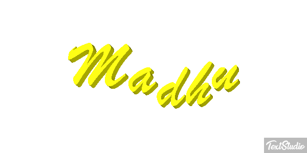 Madhu Text effect