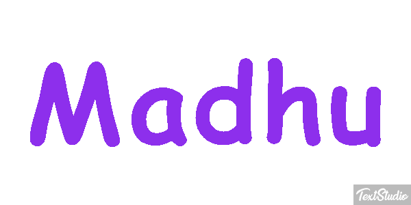 Madhu Text effect
