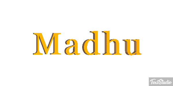 Madhu Text effect