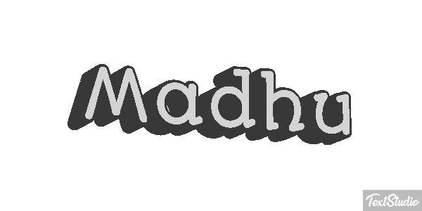 Madhu Text effect