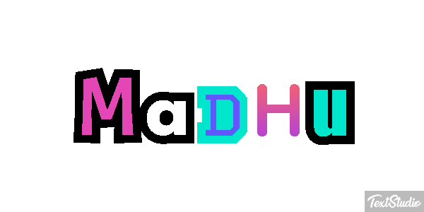 Madhu Text effect