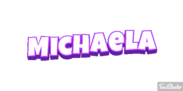 Michaela Effet de texte