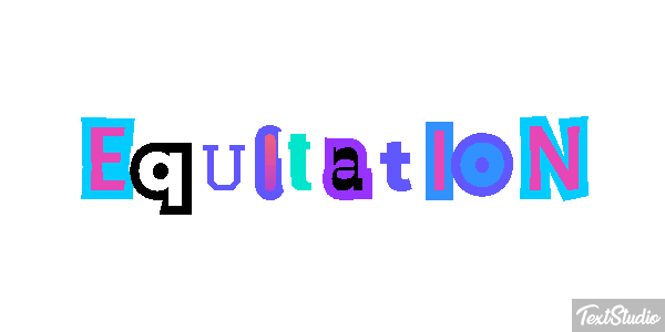 Équitation Text effect