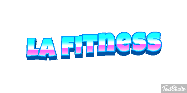 La Fitness Effet de texte