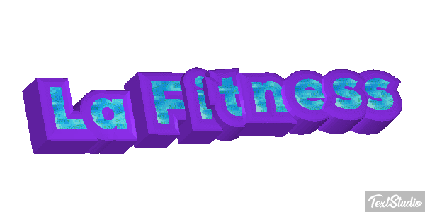 La Fitness Effet de texte