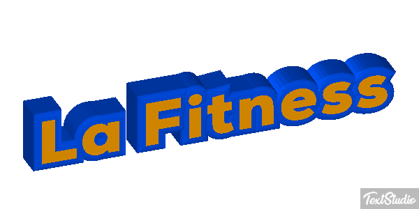La Fitness Effet de texte