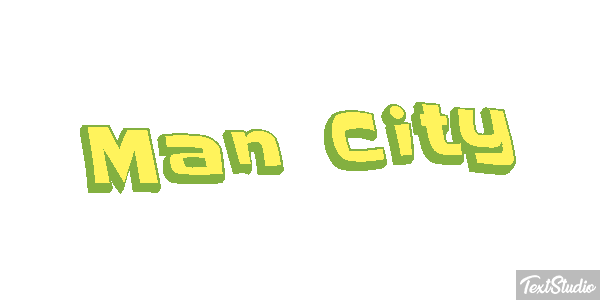 Man City Effetto testo