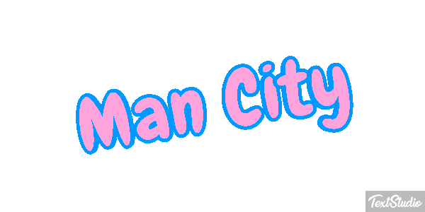 Man City Effetto testo