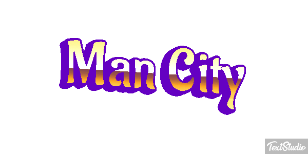 Man City Effetto testo