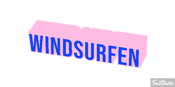 Windsurfen Текстовый эффект
