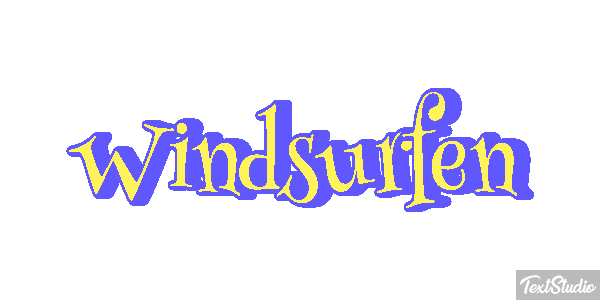 Windsurfen Текстовый эффект