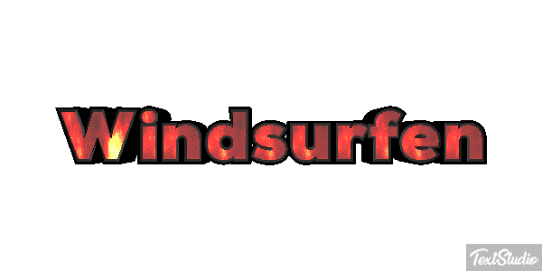 Windsurfen Текстовый эффект
