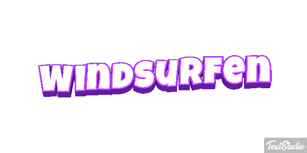 Windsurfen Текстовый эффект