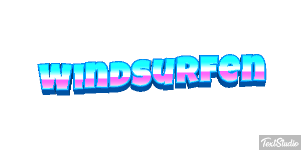 Windsurfen Текстовый эффект