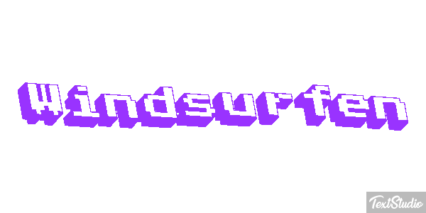 Windsurfen Текстовый эффект