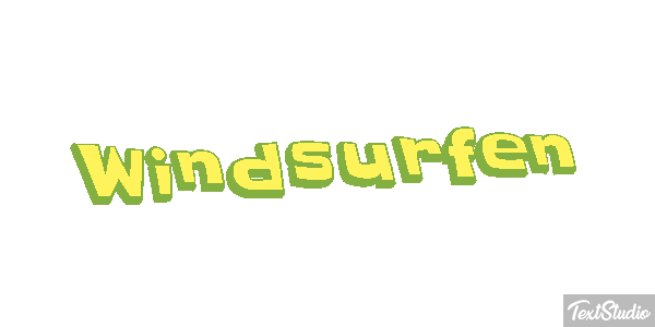 Windsurfen Текстовый эффект