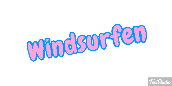 Windsurfen Текстовый эффект