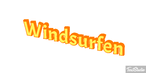 Windsurfen Текстовый эффект