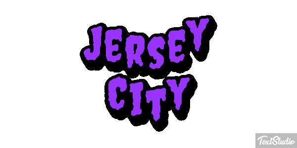 Jersey City Efecto de texto