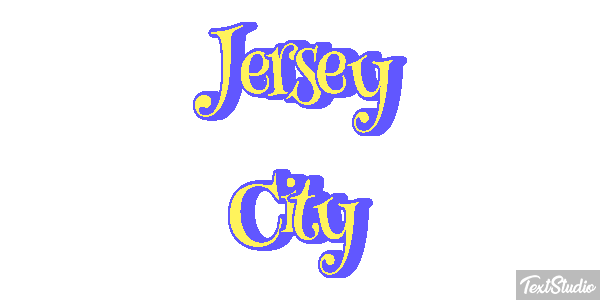 Jersey City Efecto de texto