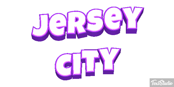 Jersey City Efecto de texto