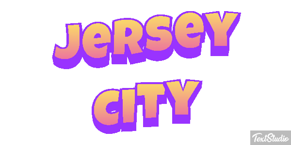 Jersey City Efecto de texto