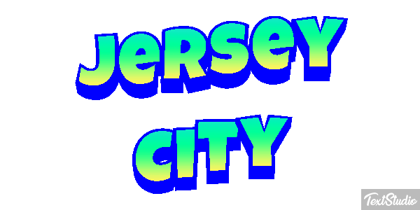 Jersey City Efecto de texto