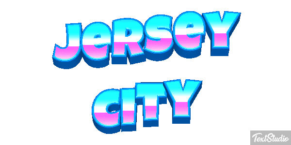 Jersey City Efecto de texto
