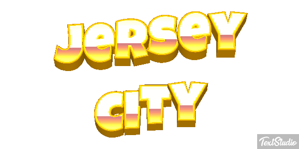 Jersey City Efecto de texto