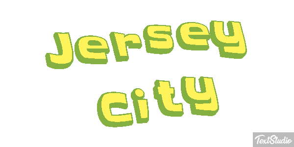 Jersey City Efecto de texto