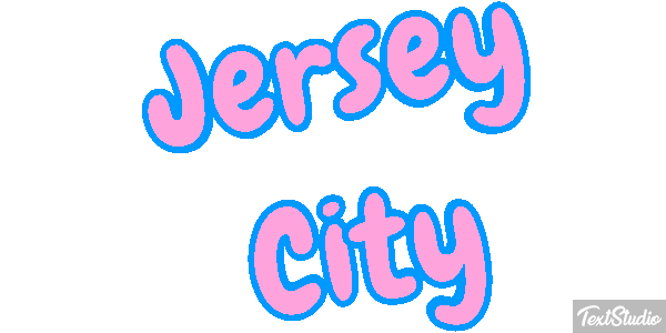 Jersey City Efecto de texto