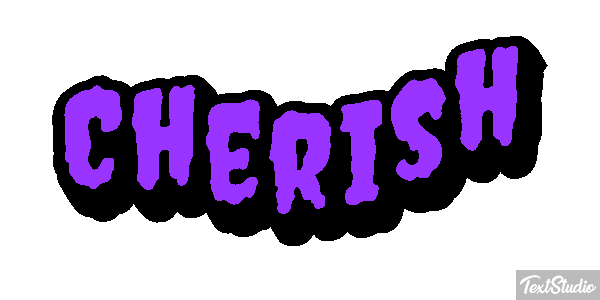 Cherish Text effect
