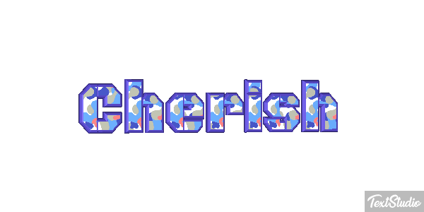 Cherish Text effect