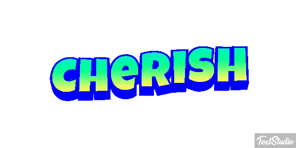 Cherish Text effect