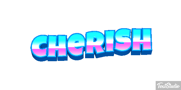 Cherish Text effect