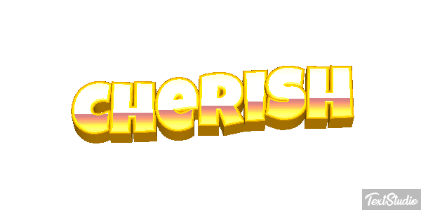 Cherish Text effect
