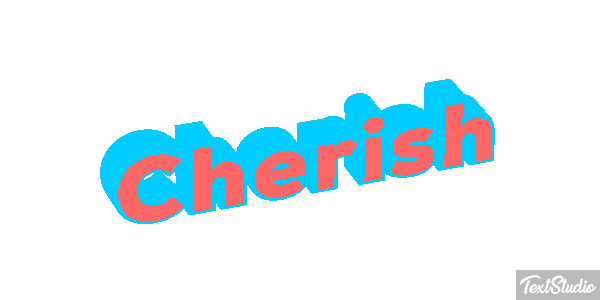 Cherish Text effect