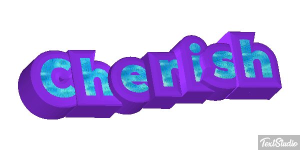 Cherish Text effect